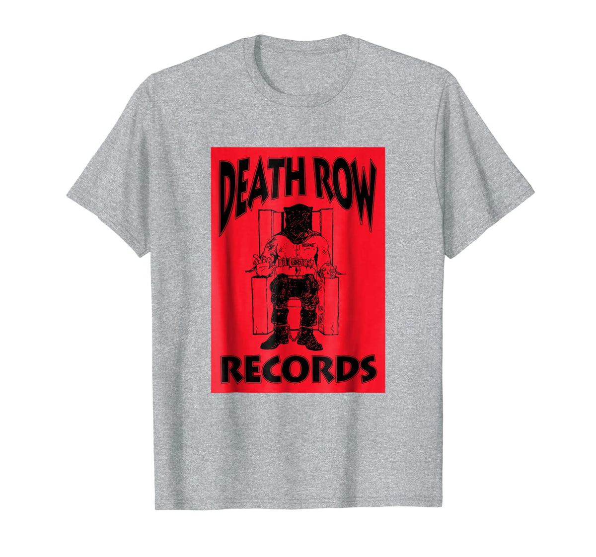 Death Row Records Logo Black Box Reversed T-shirt 255969