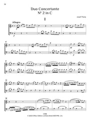 Fiala, Josef: Duo Concertante No. 1 in F and No. 2 in C (Flute/Ob & Bassoon/Vc)