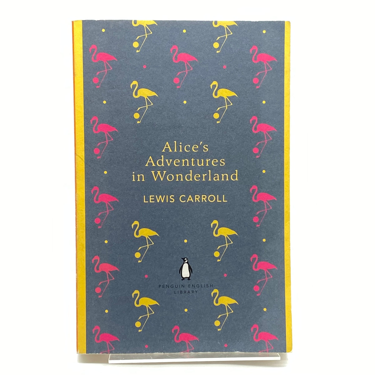 Alice i Underlandet med flamingomotiv Lewis Carroll