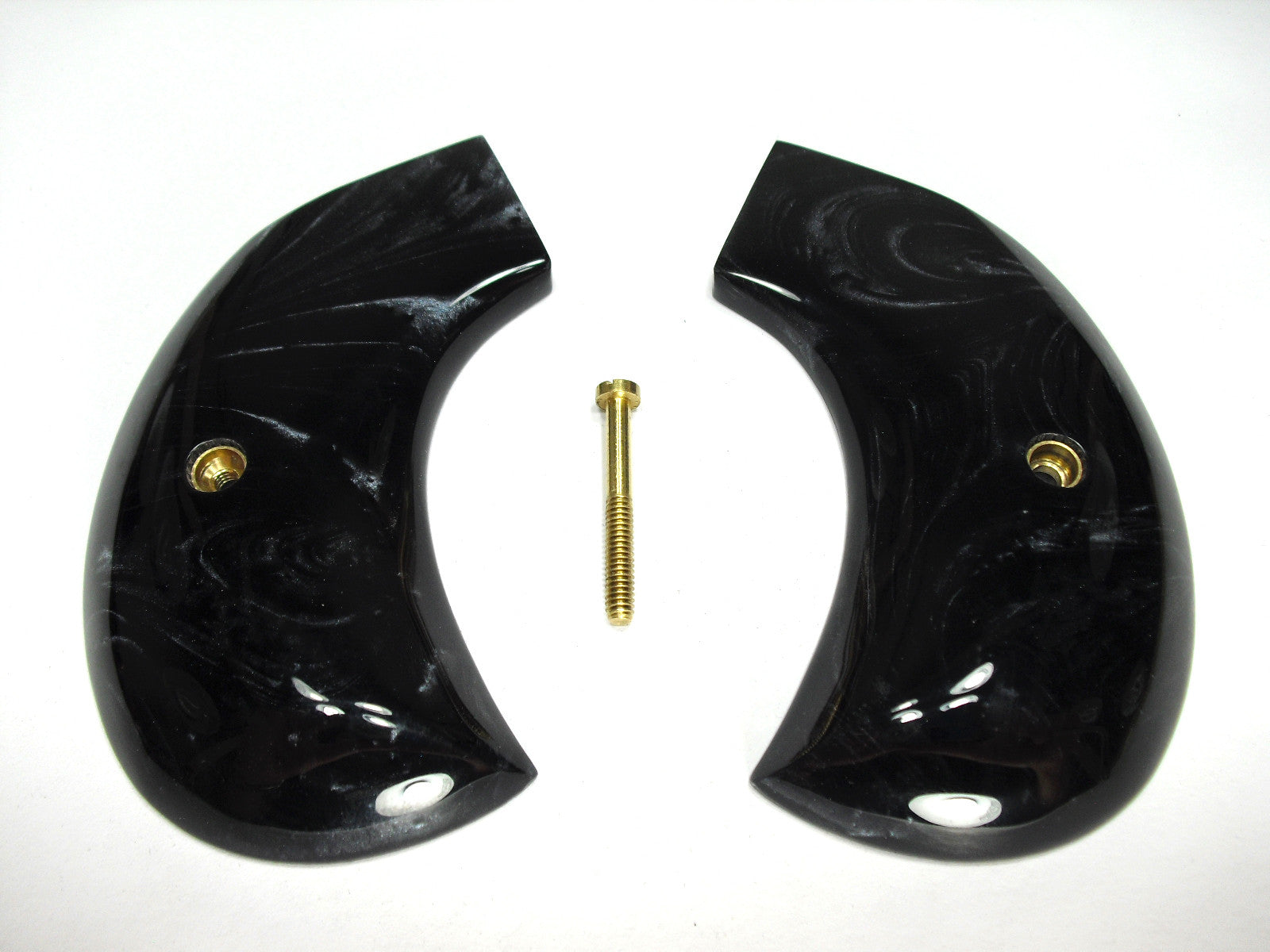 Black Pearl Ruger Vaquero Birdshead Grips X
