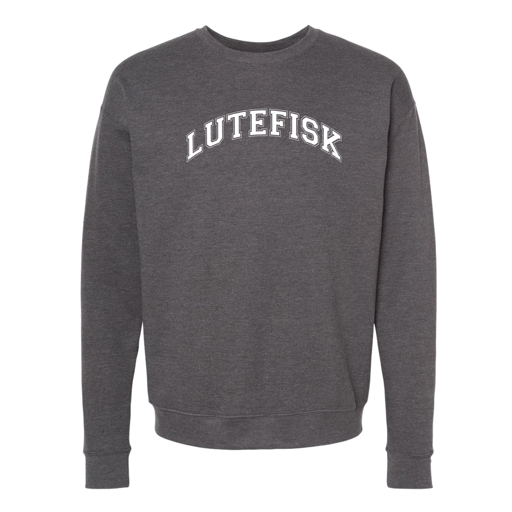 Varsity Lutefisk Wisconsin Crewneck Sweatshirt