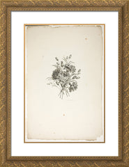 Bouquet with Carnations, from Collection of Different Bouquets of Flowers, Invented and Drawn by Jean Pillement and Engraved by P. C. Canot by Pierre-Charles Canot