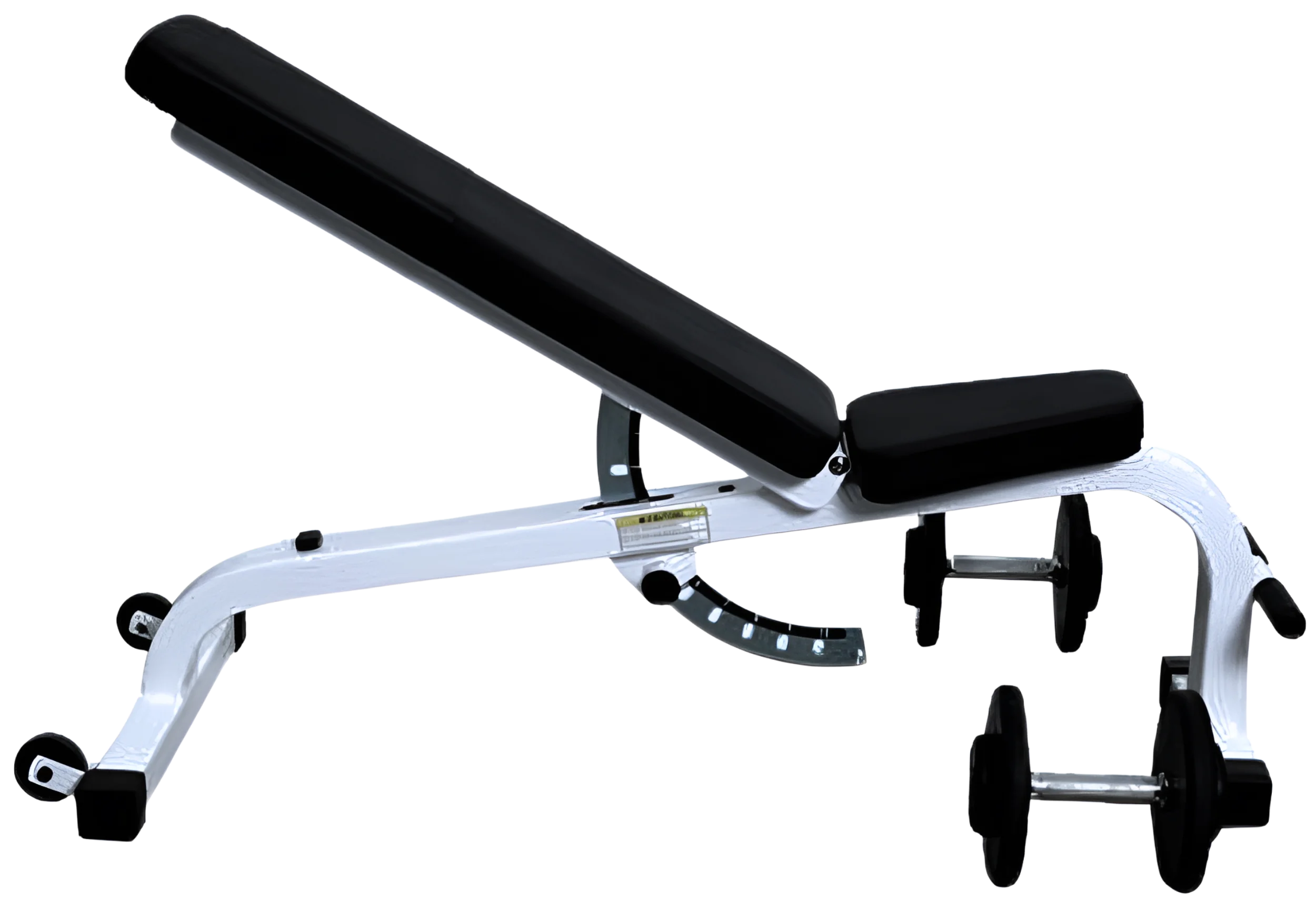 Cybex Adjustable Bench w/ 0-80 Degree Incline - Side View