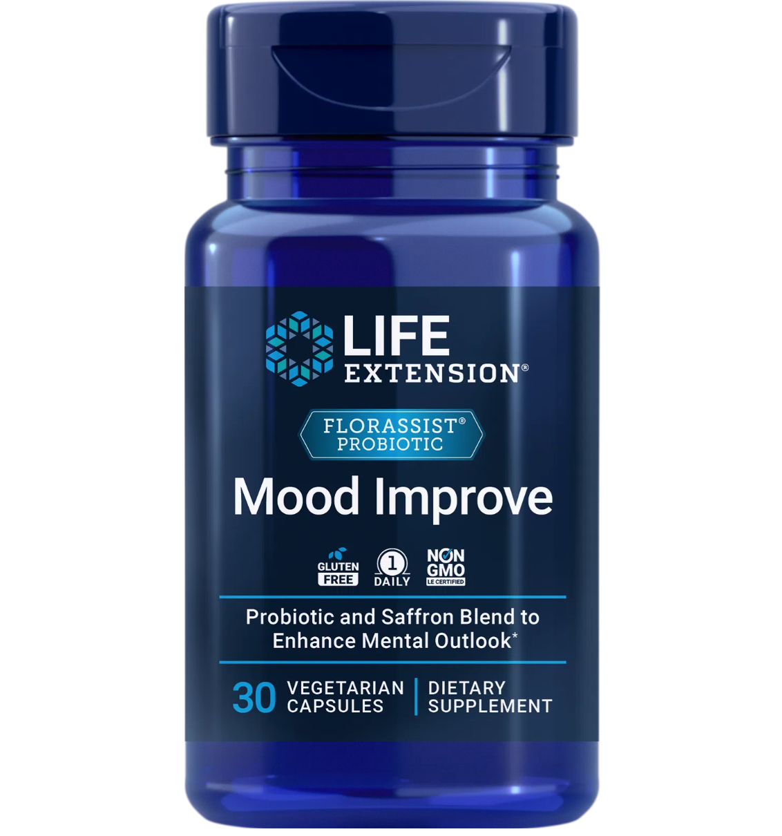 FLORASSIST Probiotic Mood Improve 30 caps Life Extension