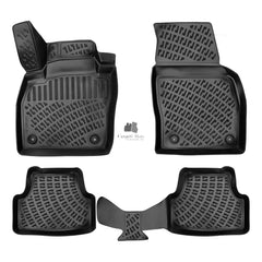 Car Floor Mats Liners For Volkswagen Polo 2021-2025 All Season Heavy Duty Rugs