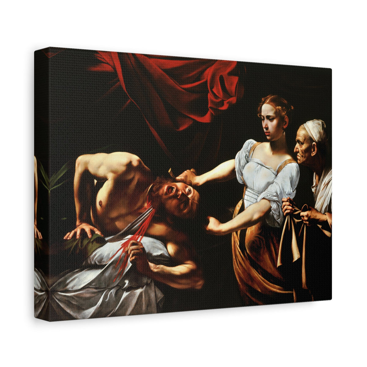 Caravaggio Judith Beheading Holofernes Canvas Wall Art Print