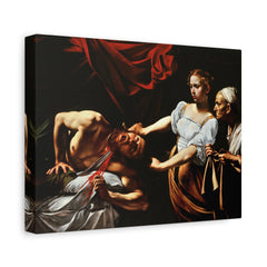 Caravaggio Judith Beheading Holofernes Canvas Wall Art Print
