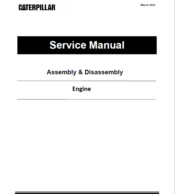 Caterpillar CAT C9.3 Engine Machine Service Repair Manual (SYE00001 and up)