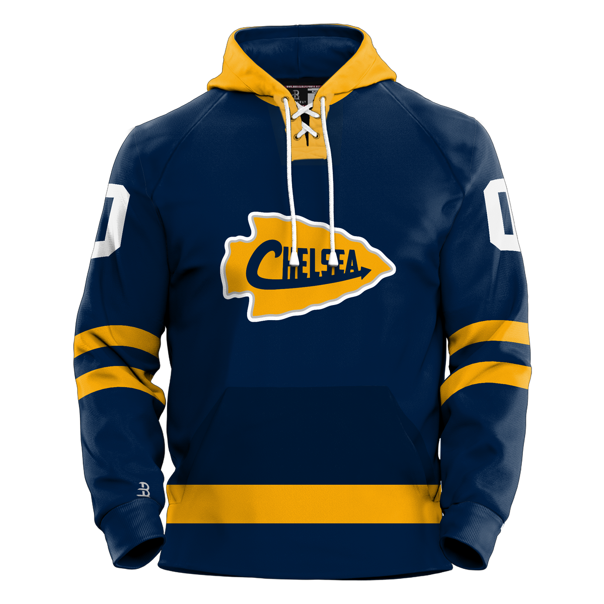 Chelsea Chiefs Adult Sublimated Retro Hoodie