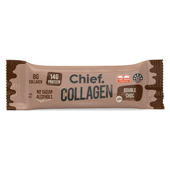 Chief Nutrition Collagen Protein Bar - Double Choc 45g (Pack of 12)