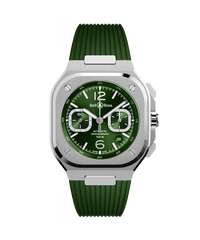 BR-05 chrono green steel