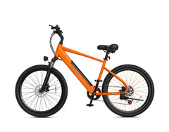 Cityone Step Over 2.0 Electric Mountain Bike, Updated Frame, Orange