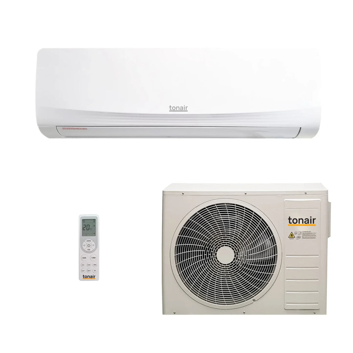 Climatiseur réversible Tonair - Pompe à chaleur Air Air (PAC) - Sans connecteur rapide ReadyClim