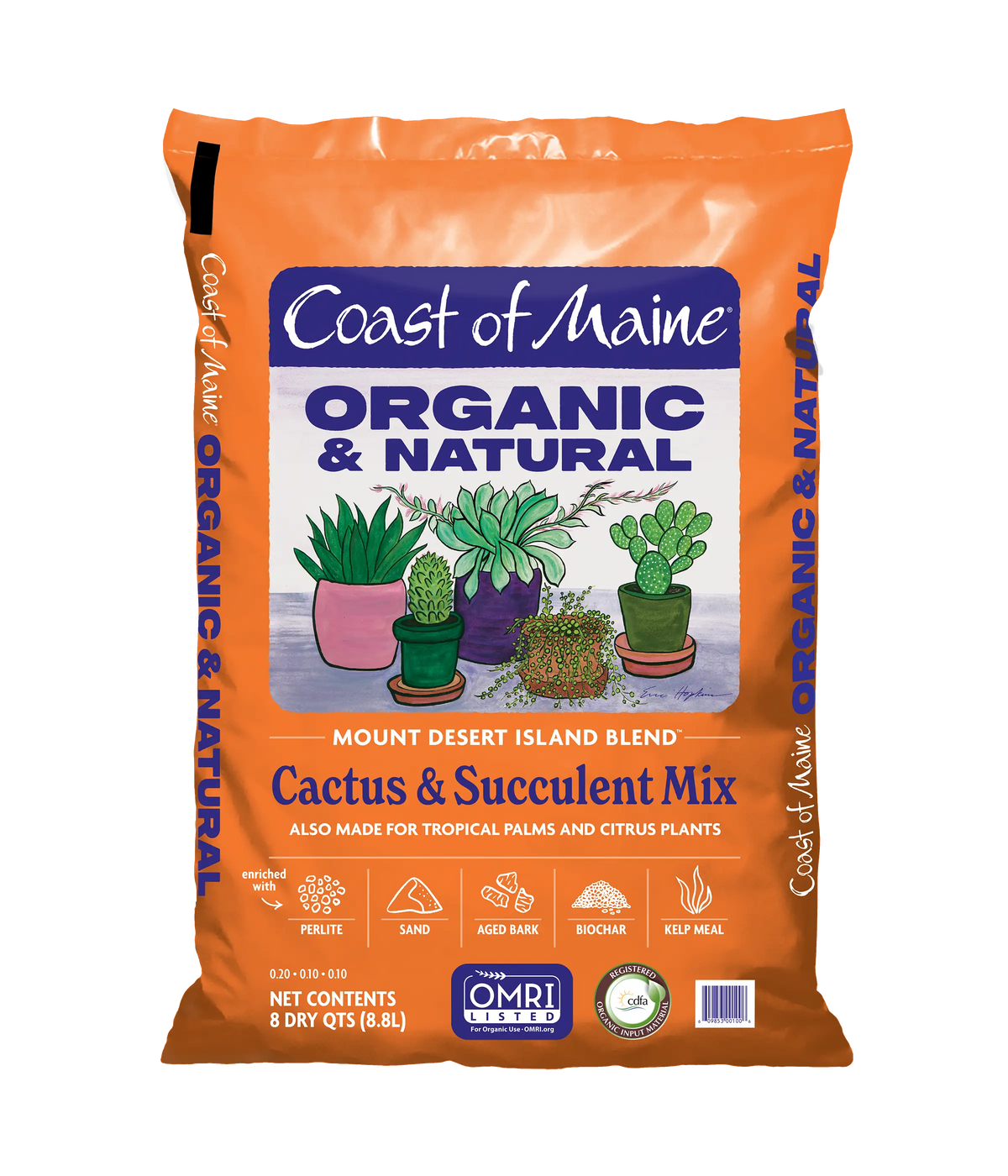 Organic Cactus & Succulent Mix