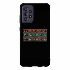Coque Samsung A52 5G originale Time Machine Back To The Future