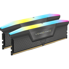 Corsair Vengeance RGB DDR5 - 32 Go (2 x 16 Go) - 5200 MT/s C40 - AMD EXPO - Gris CMH32GX5M2B5200Z40K - ESP-Tech