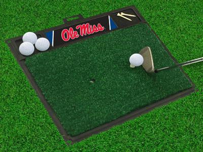 University of Mississippi Golf Hitting Mat 20 x 17