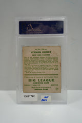 1933 Goudey Vernon Gomez 216 PSA 4