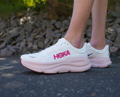 Hoka W BONDI 9 White / Pink Opal