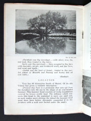‬Tyre City Travel Guide, Lebanon مدينة صور English Lebanese Map Book 1950s?