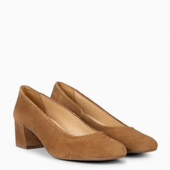 URBAN BARESOFT - ZAPATOS URBAN ESTILO BAREFOOT CAMEL