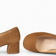 URBAN BARESOFT - ZAPATOS URBAN ESTILO BAREFOOT CAMEL