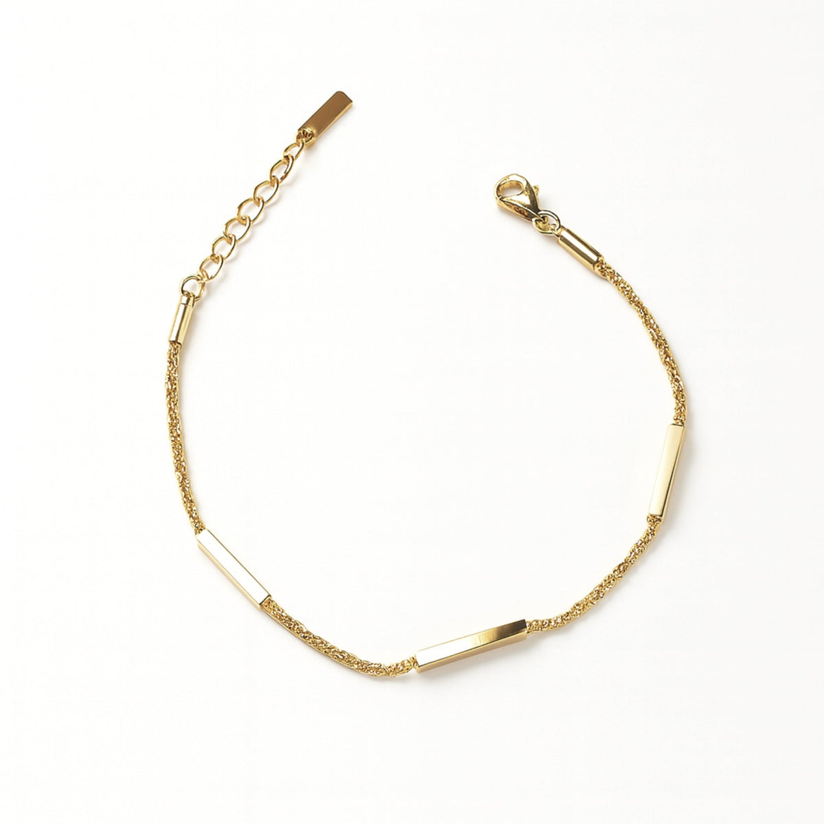 Bracciale Line Bar Glow in Acciaio Inox