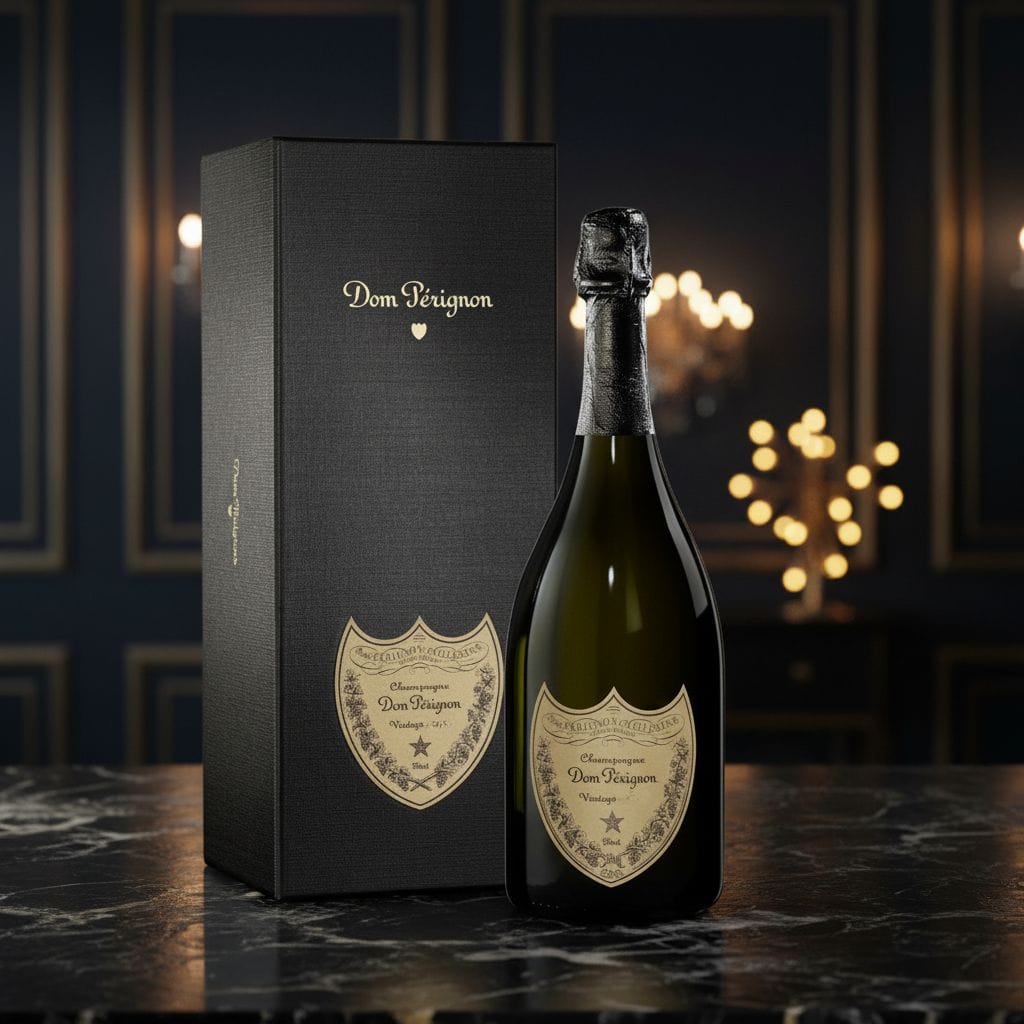 Personalised Dom Perignon Brut Vintage Champagne Gift Boxed 750ml