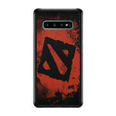 Dota Red Brush Logo Samsung Galaxy S10 Plus Case Default Title