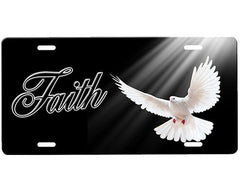 Dove License Plate