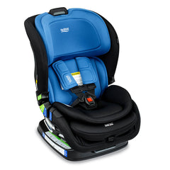 Blue Britax Poplar Convertible Car Seat - Side Angle | Bambi Baby