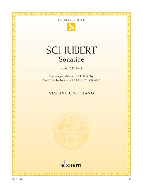 Sonatine D-Dur op. 137/1 D 384