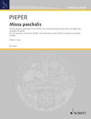 Missa paschalis [full score]