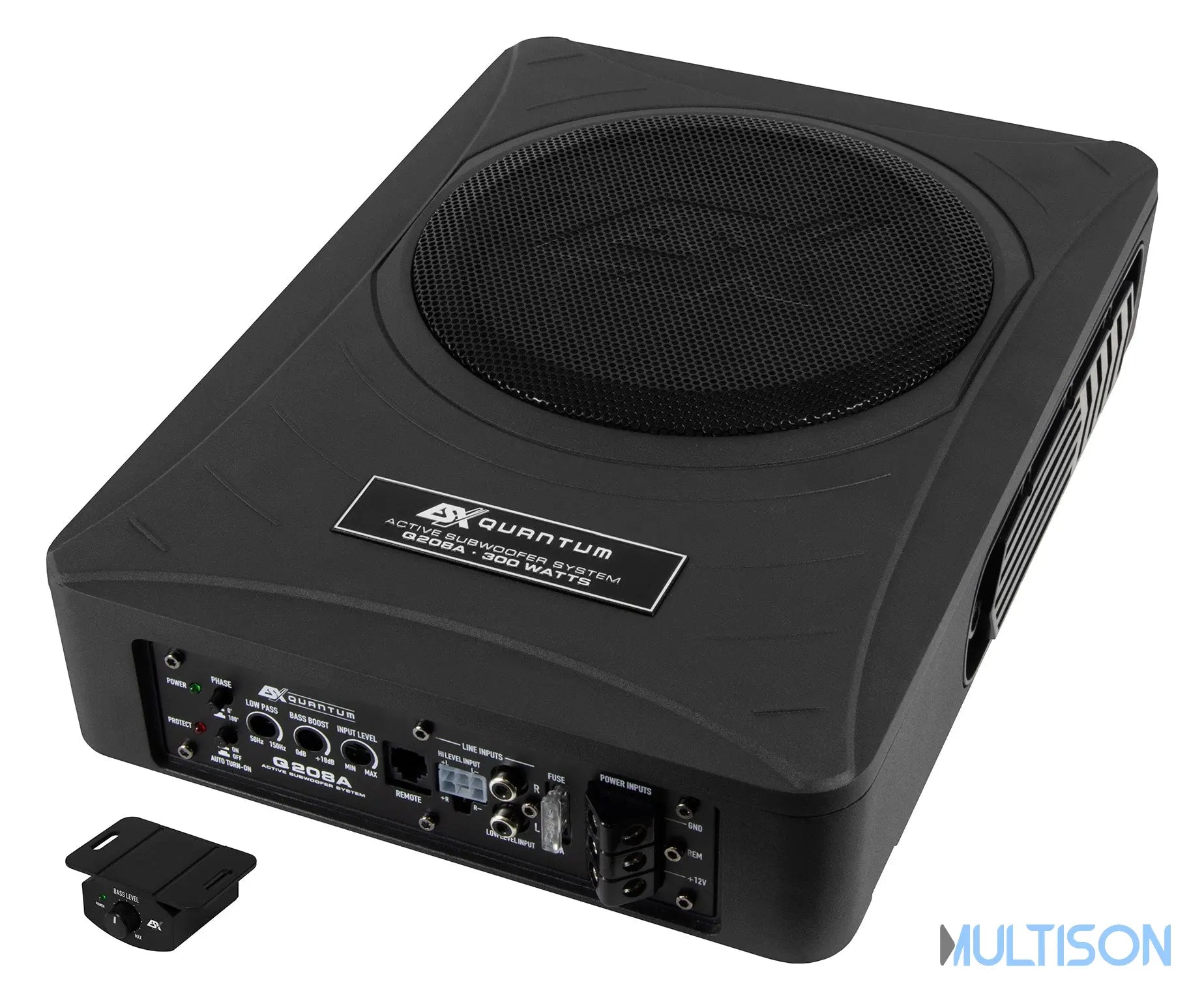 ESX Q208A – Caisson de Basses Actif Ultra-Compact 150W RMS ESX