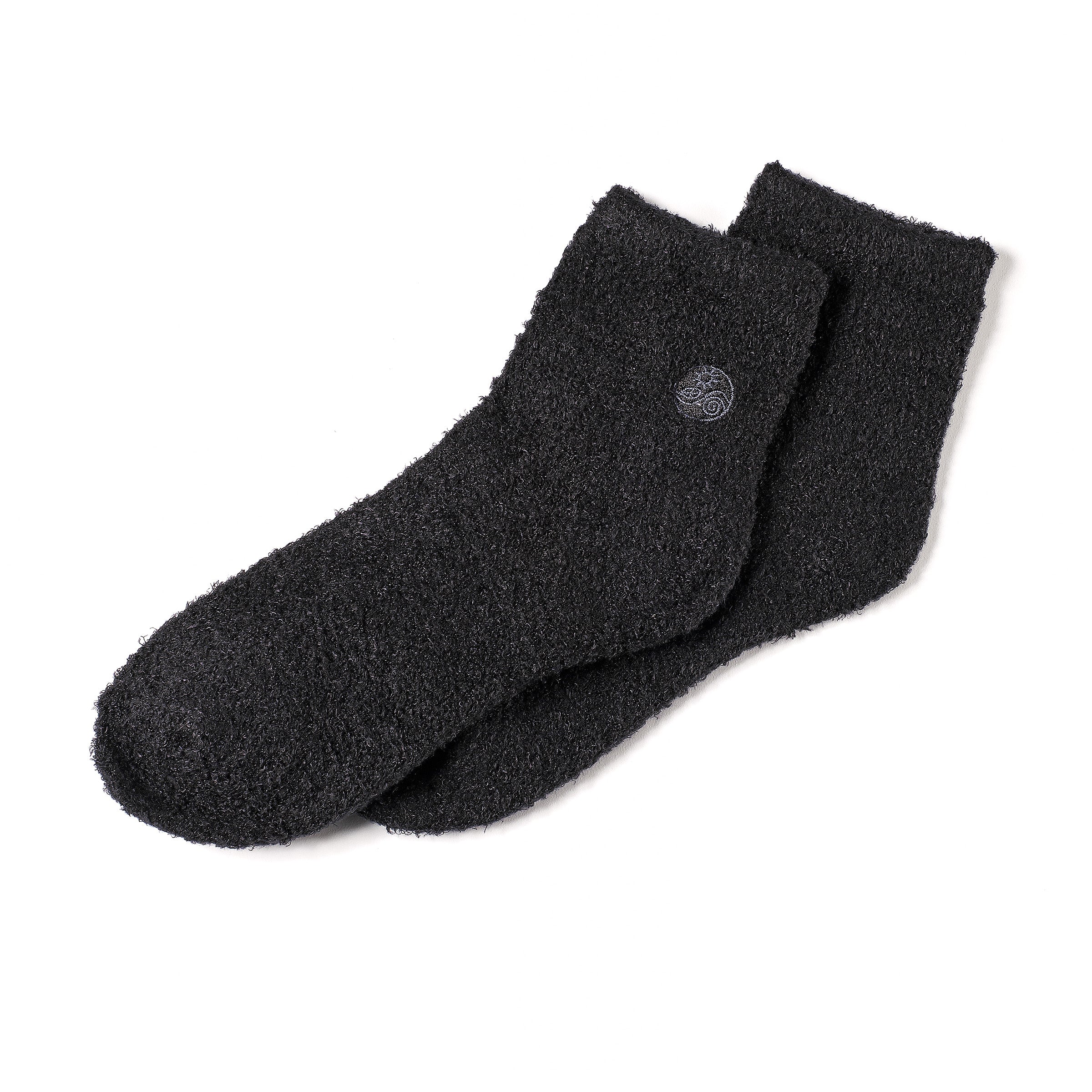Light Black Moisturizing Aloe Socks