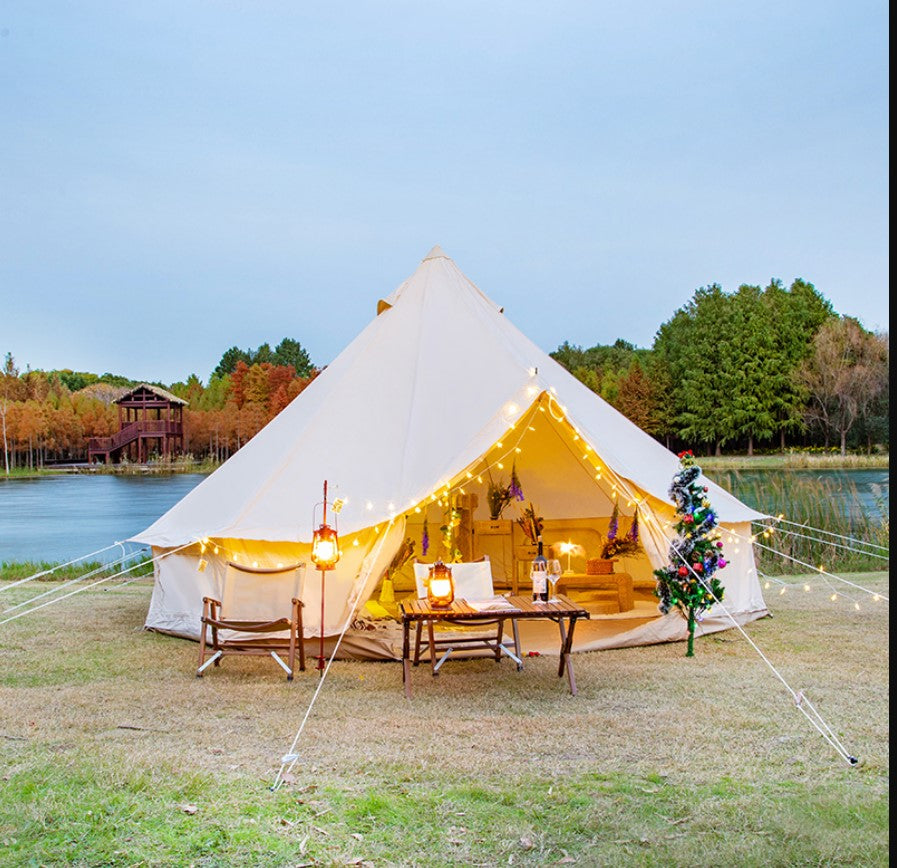 Outdoor Glamping Tent , Experience Outdoor Glamour Tent for Family Camping