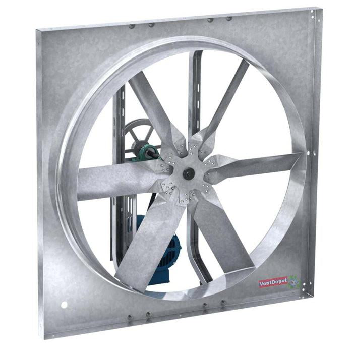 $31648.78 - Aspas 30"Ø, 7713CFM, 13104m³/hr, 1Fase, 115 / 208-230V, 1/3HP, 0.4BHP, 675RPM, 6.6 / 3.1-3.3A, 66dBA, 6 Aspas, Motor TEFC. , MXAXI-099, Empaque: 91X91X60 cm, 37kg, Envío: 20 Días