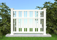 Kystvegg vedlikeholdsfri PVC-levegg