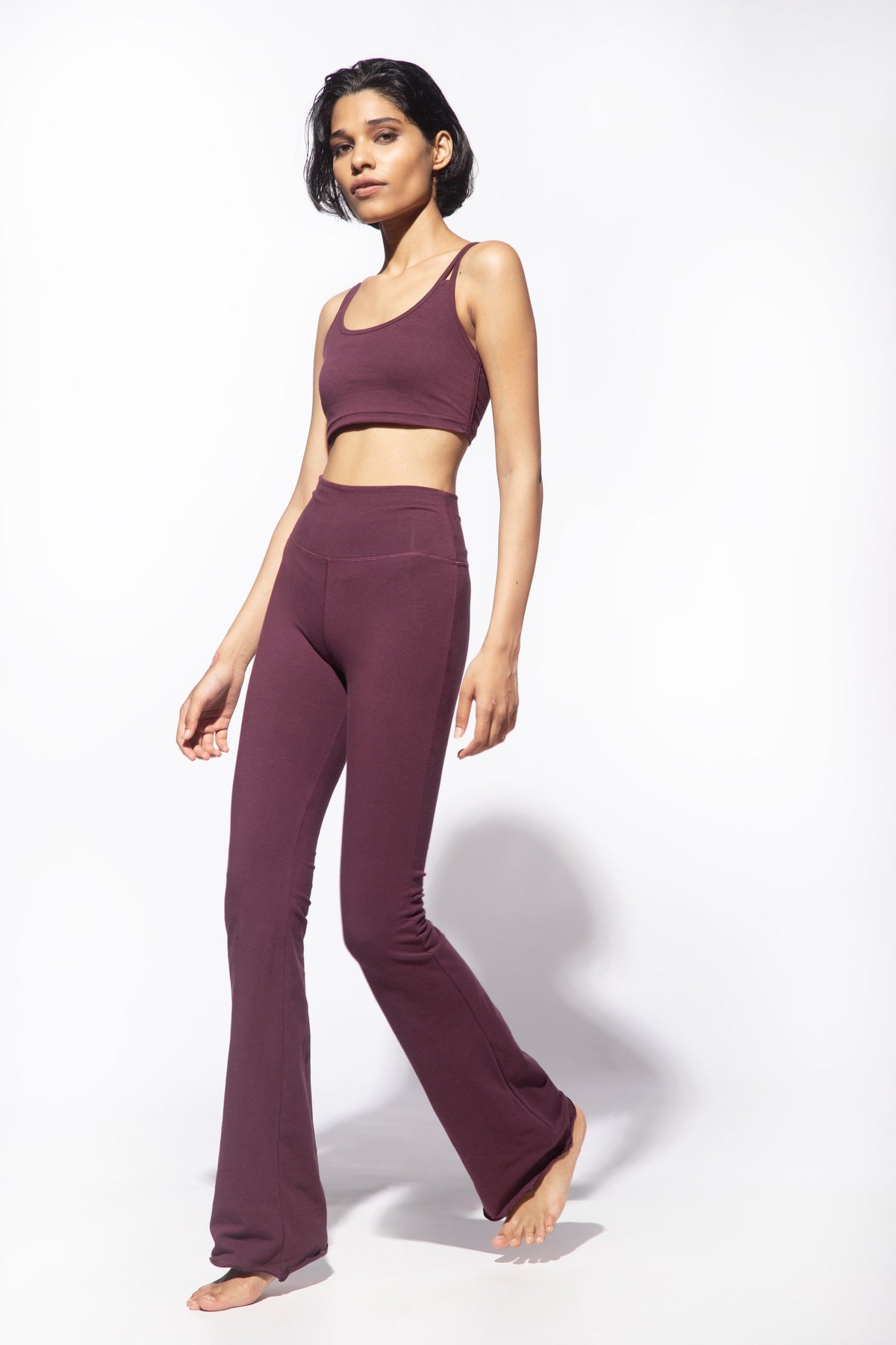 Flares - Burgundy
