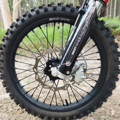 Fastuff Whoop Hoops Wheels Set KTM/Husqvarna 2016-2022 19" 21" Black Rims Black Hubs