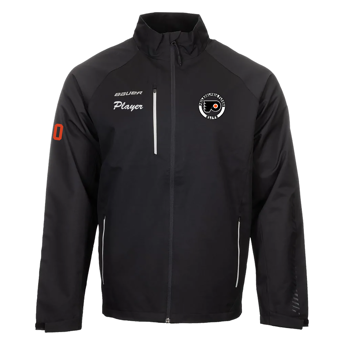 Bauer S24 Adult Midweight Warm Up Jacket - Philadelphia Flyers Elite