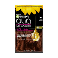 GARNIER OLIA 5.5 - Châtain clair acajou Coloration Permanente Seven-Dz