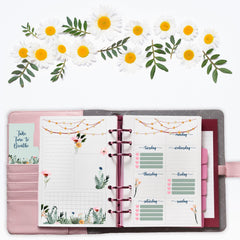 Garden Lights - Art Deco & Functional Stickers -  Fits Kikki K B6 Planners