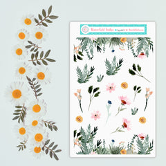 Garden Lights - Art Deco & Functional Stickers -  Fits Kikki K B6 Planners