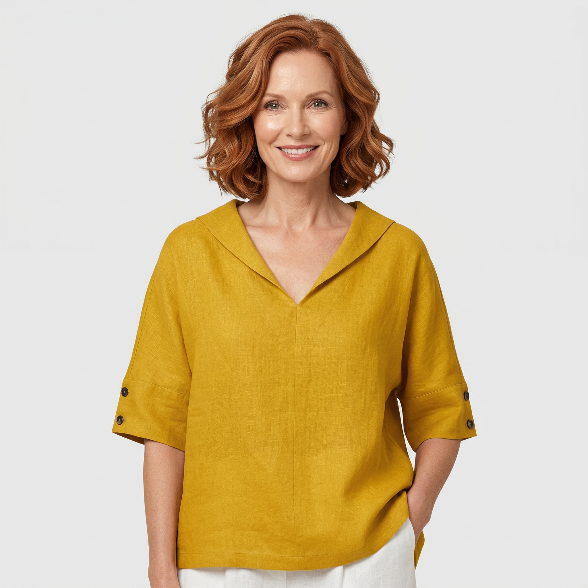 Lyndzi™ | Blouse Légère Élégante