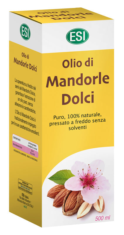 Olio di mandorle dolci (500 ml)