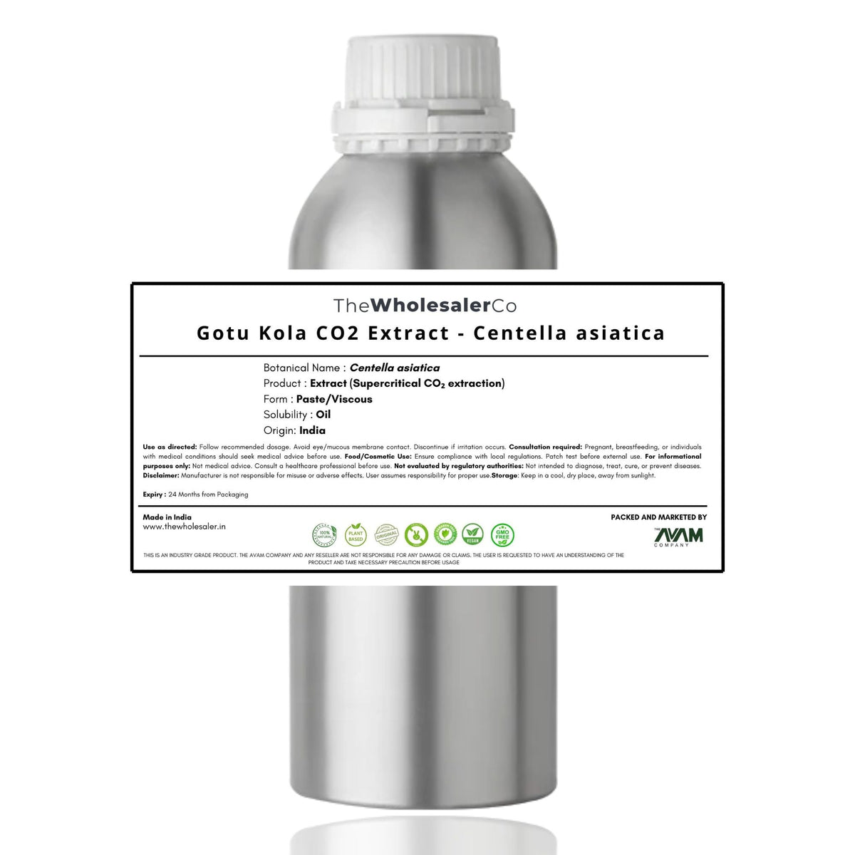 Gotu Kola CO2 Extract - Centella asiatica
