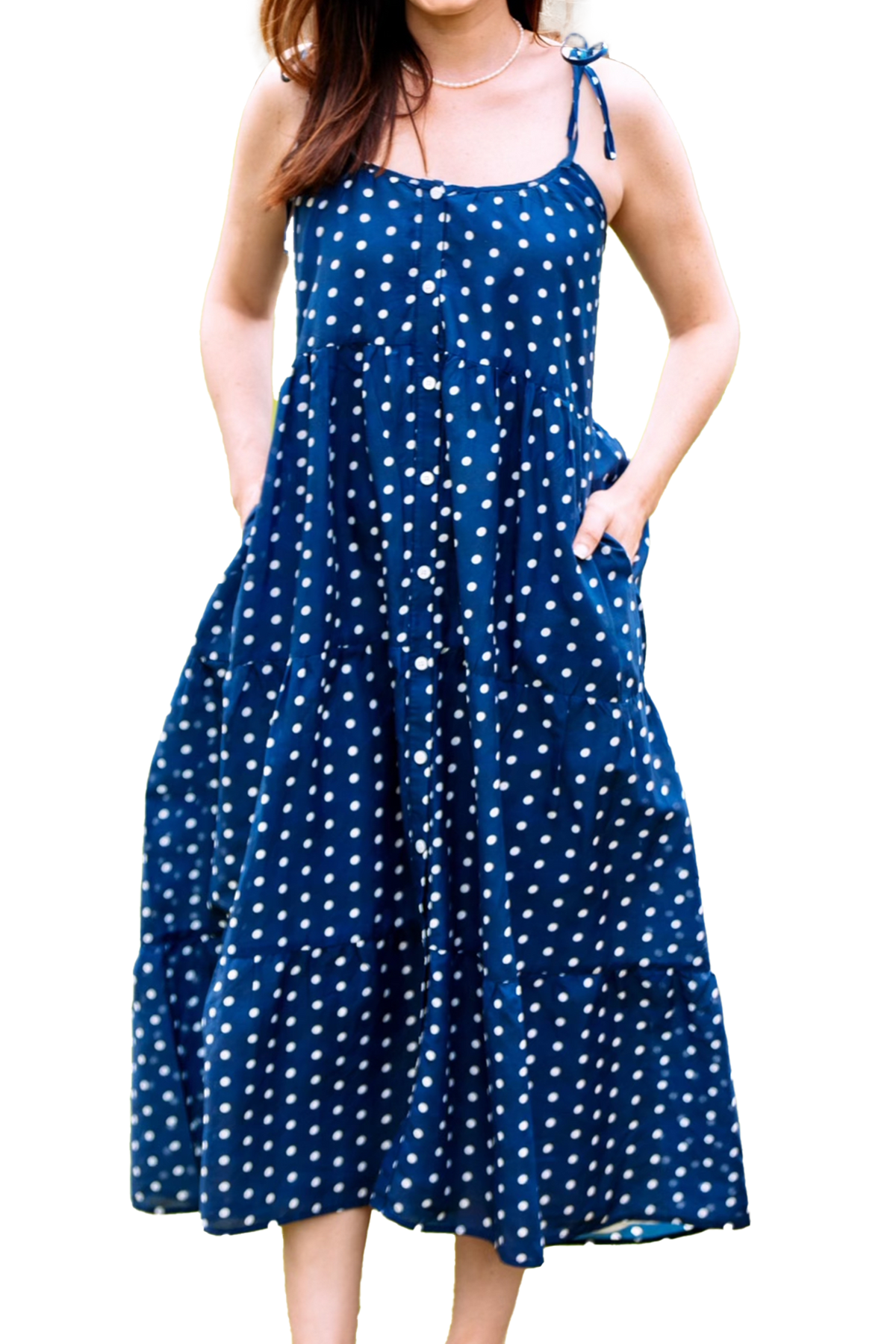 Grace Polka Dot Maxi Dress