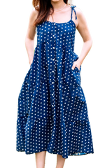 Grace Polka Dot Maxi Dress