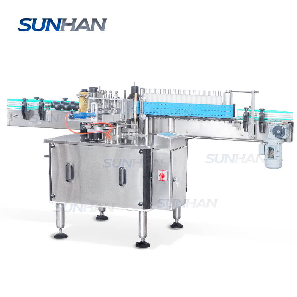 Wet Glue Labeling Machine For Round Bottles